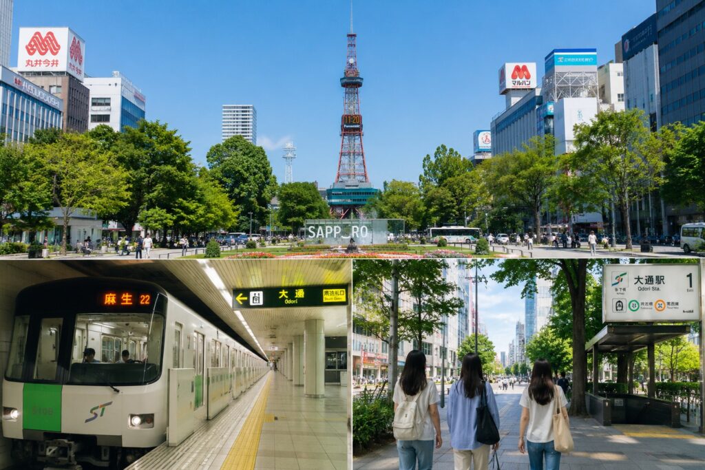 札幌市内で通いやすいK-POPダンススクールを探すイメージ