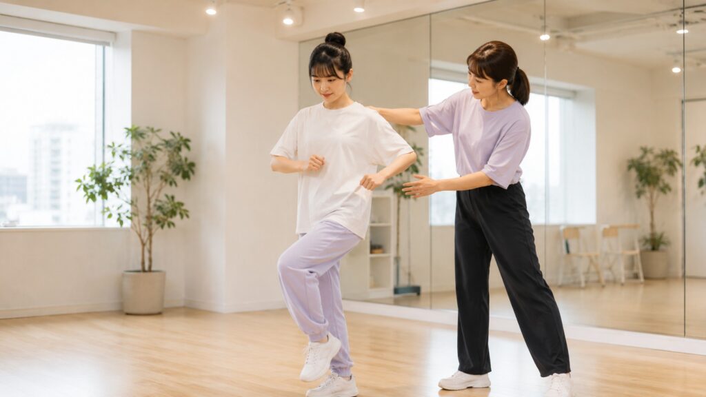 札幌のダンス個人レッスンで基礎を学ぶ初心者